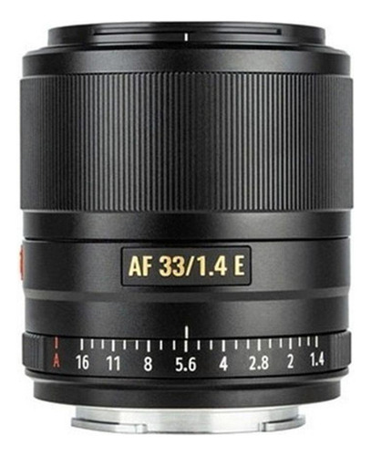 Viltrox APS-C 33mm f/1.4 fijo 1 unidad negro