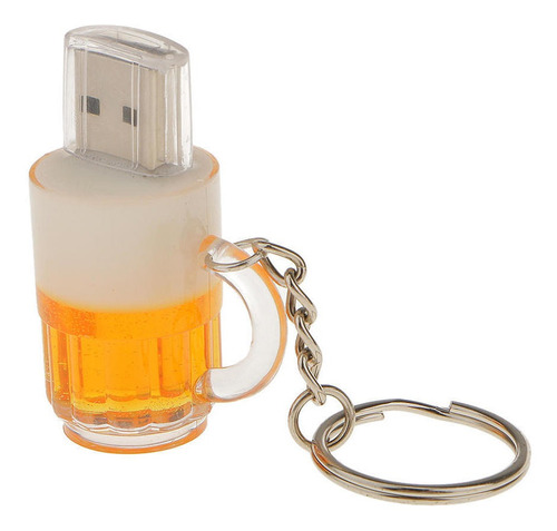 Imagem 3 de 5 de Caneca De Cerveja De Alta Velocidade Usb2.0 Flash Pen Drive