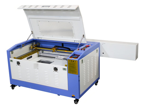 Máquina Cnc Router Laser Corte E Gravação 60x40cm 80w