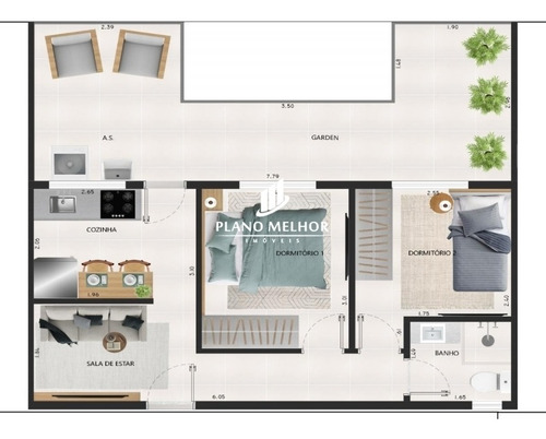 Imagem 3 de 18 de Apartamento Em Condomínio Padrão Para Venda No Bairro Penha De França, 2 Dorm, 45m2.ap1420 - Ap1420