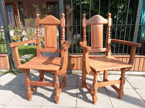 Juego De Mesa 6 Sillas Y 2 Sillones Cabeceros