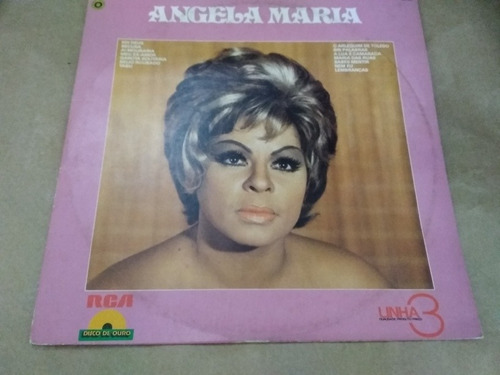 Lp Angela Maria Linha 3 Disco De Ouro 1981