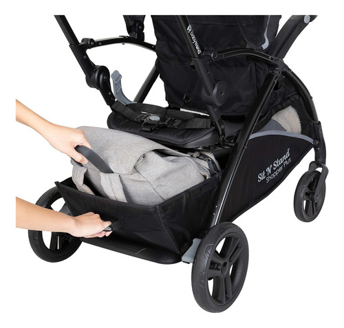 Carrinho de passeio Kona Baby Trend 5 em 1 Sit N' Stand Shopper Plus