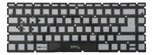 Teclado Para Hp Spectre 13-ac010ca Br Com Led Cor Conforme Imagens Do Anúncio Idioma Português Brasil