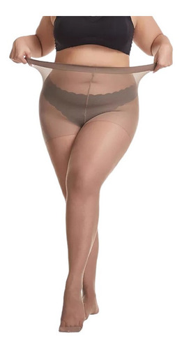 Pack 2 Und Medias Pantys Panties Talla Grande X L Adcesorios