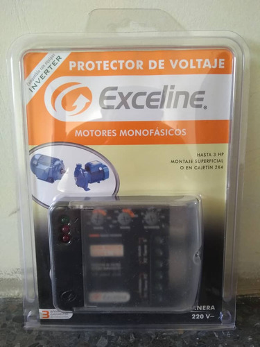 Supervisor De Voltaje Monofásico Exceline 220 Vac Regulable 