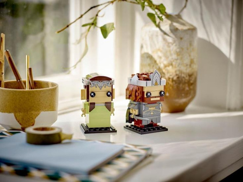 Lego Brickheadz Aragorn Y Arwen El Señor De Los Anillos
