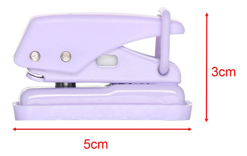 2 X 2-4 Pacotes Mini De Furo Único Portátil Para 2 Peças