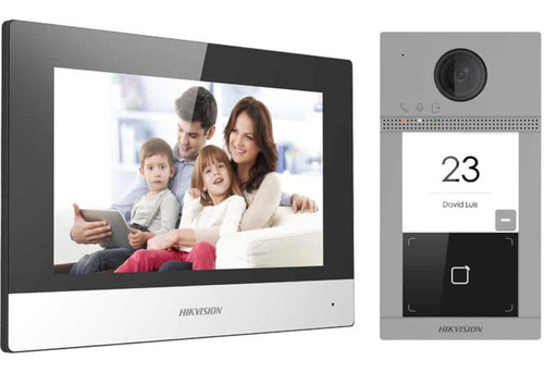 Imagen 2 de 8 de Portero Visor Hikvision Wifi Camara 2mpx + Memoria 16gb