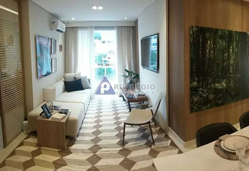 Apartamento À Venda, 2 Quartos, 1 Suíte, 1 Vaga, Botafogo - Rio De Janeiro/rj - 22884