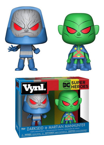 Funko Vynl Dc Super Heroes Darkseid E Martian Manhunter