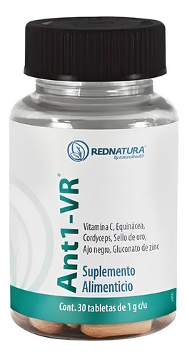 Rednatura Ant 1-vr Equinácea Y Vitamina C 30cap Sabor Sin Sabor