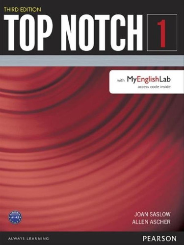 Top Notch 1 - Student's Book With Myenglishlab - Third Editi