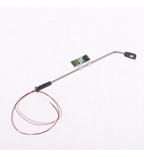 2 Ho Model Train Railroad Scenery Build Led Lamppost 1/200