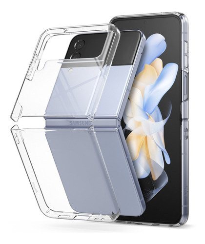 Funda Para Samsung Galaxy Z Flip 4 Ringke Slim Delgada Color Clear (Transparente)