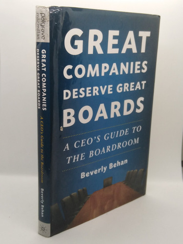 Great Companies Deserve Great Boards (Reacondicionado)