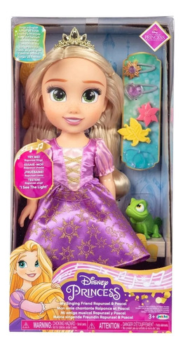 Muñeca Rapunzel Musical Canta Figura Princesa