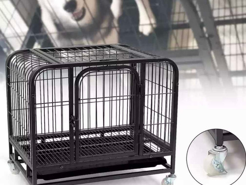 Canil O Jaula Para Perros Con Ruedas Xl Y L