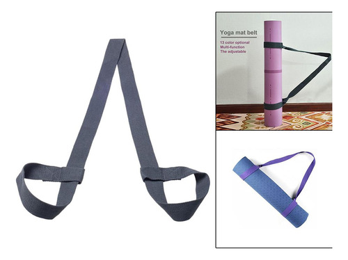 3 Tapete De De Algodón Con Correa Para Pilates - 3 Piezas