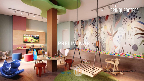 Apartamento Na Planta Com 2 Quartos E Varanda - Minha Casa Minha Vida