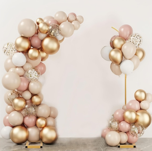 Juego De 2 Soportes Metálicos Para Arco De Globos Y Flores