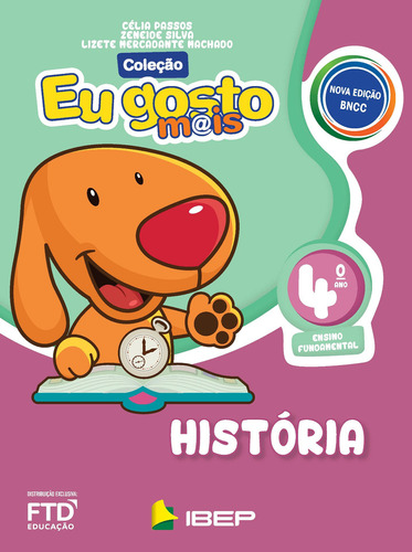 Eu Gosto Mais História 4º Ano, De Zeneide Celia; Silva. Editora Ibep  Paradidatico, Capa Mole Em Português