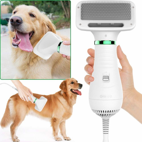 Portátil E Silencioso 2 Em 1 Pet Grooming Secador De Cabelo