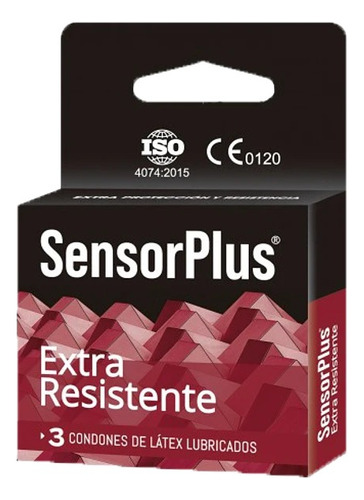 Condones- Preservativo - Sensor Plus - Extra Resistente