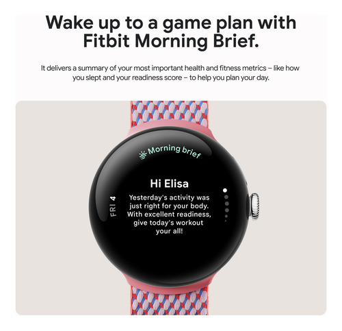 Reloj Inteligente Google Pixel Watch 3 De 45 Mm Con Android