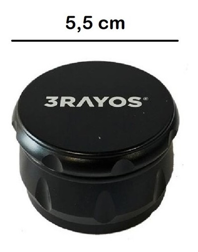 Imagen 2 de 9 de Picador Aluminio 4 Partes Imantado Polinizador Bombo Negro