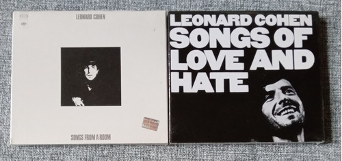 2 Cd Leonard Cohen - Songs From Room Y Love And Hate Nuevos