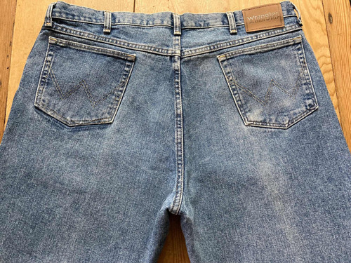 Jeans Wrangler Rugged Wear Talle 40 Fantástico El Desgaste !