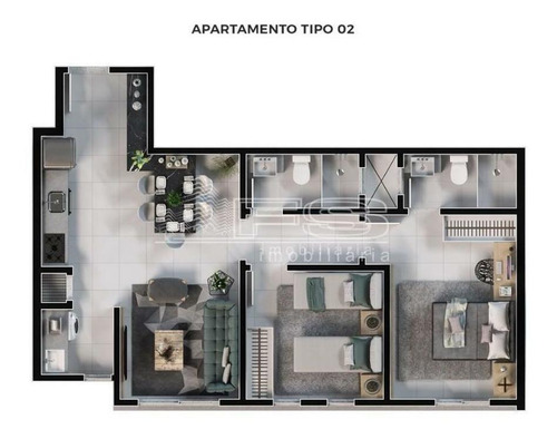 Imagem 10 de 12 de Scenarium Tower Residence - 2 Dormitorios Itapema - 1991