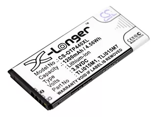 Batería Cs-otp440xl P/ Alcatel One Touch Pixi 4 4.0 Tli015m1
