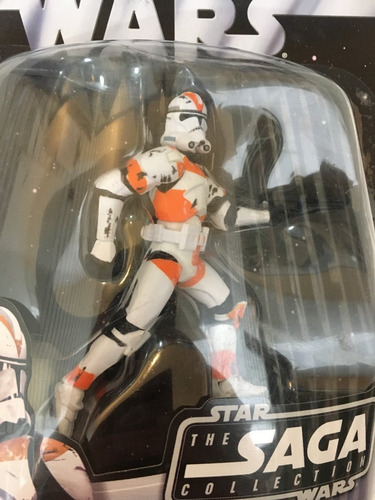 Clone Trooper Naranja 026 Star Wars Rots The Saga Collection (Usado)