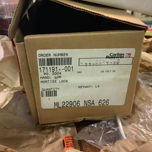 Corbin Russwin Ml22906 Nsa 626/171191-001 Electric Morti Bby