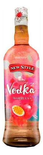 Vodka Maracuyá 1 Lt New Style Coctel Botella