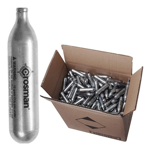 Pack 5 Cilindro Co2 12g Armas Airsoft Barriles Comprimidos