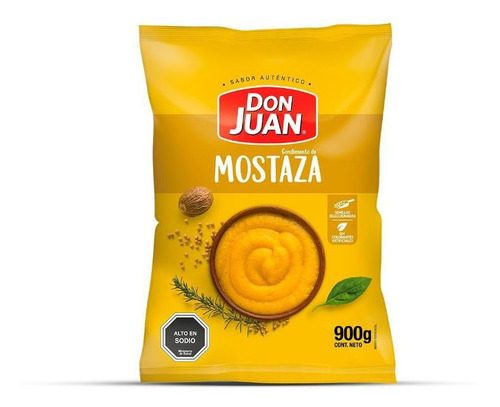 Imagen 1 de 1 de Mostaza Don Juan Bolsa 900 G