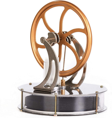 Motor Stirling Funciona A Vapor Calor, Decoracion,
