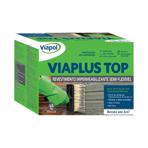 Viaplus 1000 Viaplus Top 18kg - Impermeabilizante Viapol