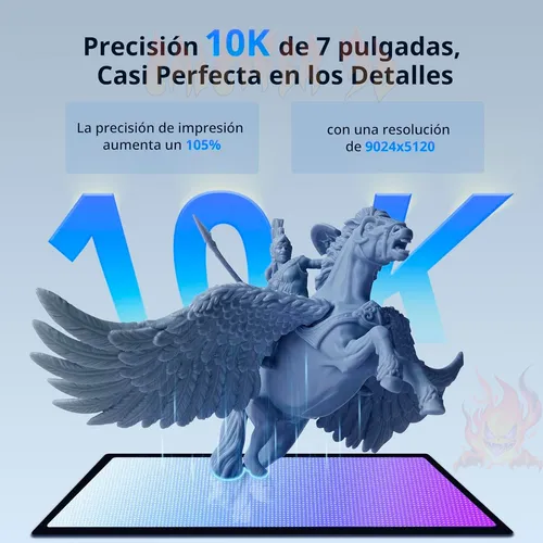 Anycubic Photon Mono 4 Ultra Velocidad Impresora 3d 10k