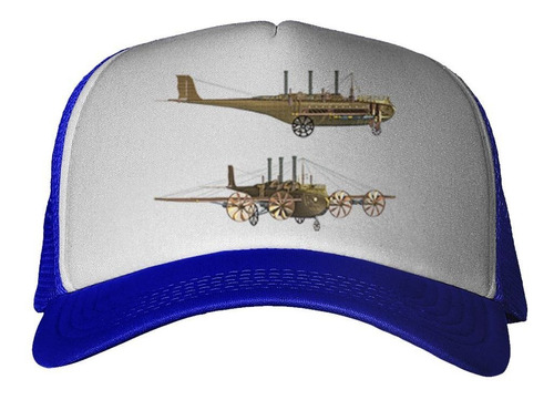 Gorra Steampuk Art Metal Avion