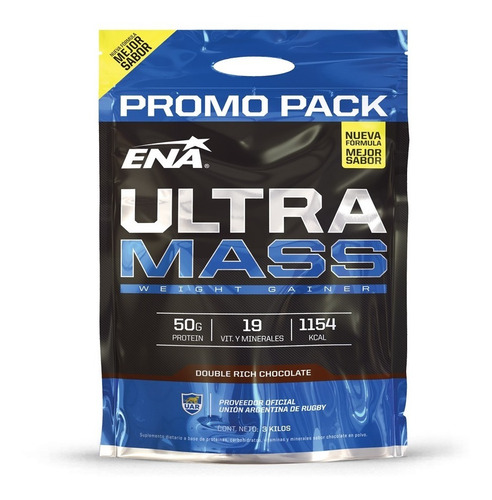 Ultra Mass 3kg Ena Ganador De Peso Y Masa Muscular