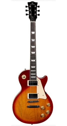 Guitarra Michael Eletrica Les Paul Gm730n Chery Sunsburst