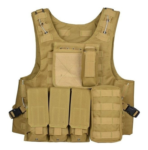 Chaleco Tactico Militar Airsoft Ajustable