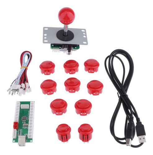 Joystick Arcade Rojo