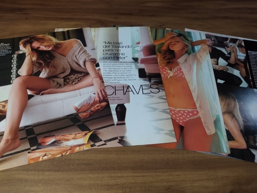 (ar173) Paula Chaves * Clippings Revista 5 Pgs * 2010