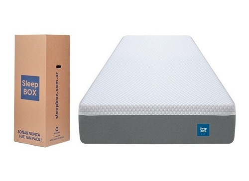 Imagen 2 de 4 de Juego Colchon Comfort Plus + Base Nordic 100x200 Sleep Box