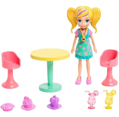 Set De Juego Polly Pocket Camión De Licuados